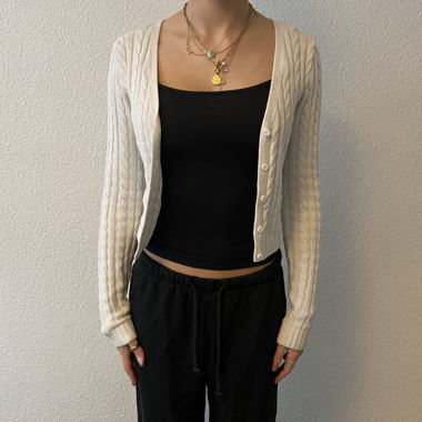 Cardigan bianco