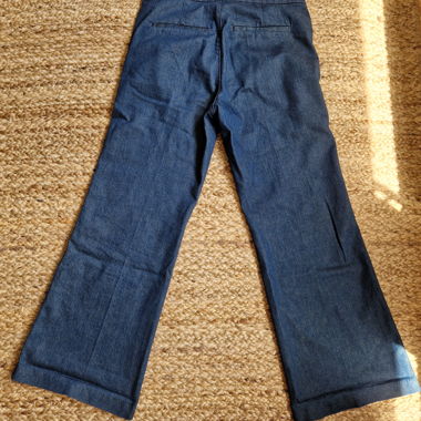 Blaue Damenhose Gr. 44