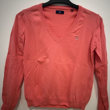 Pull en maille corail
