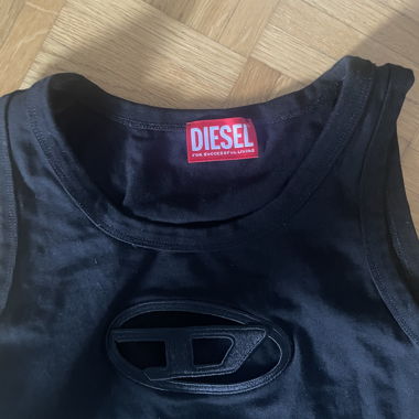 Diesel Tank Top schwarz