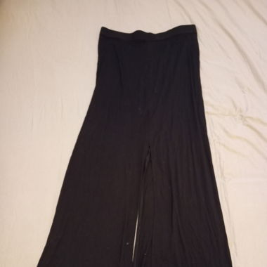 Pantalon large noir 