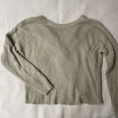 Hollister Strickpullover mit eingedrehtem Rücken