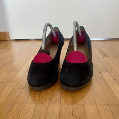 Décolleté da donna Gabor, nere, taglia 38, pelle scamosciata