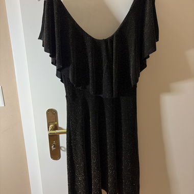 Black Sequin Dress
