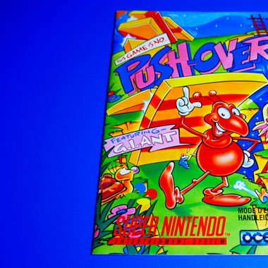 Notice Push-Over - Super Nintendo / R11556