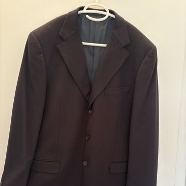 Veste homme laine noir