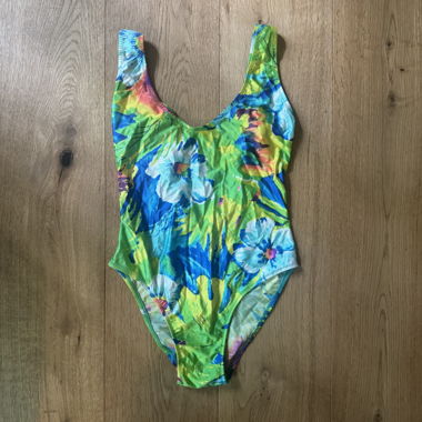 Maillot de bain une pièce à fleurs