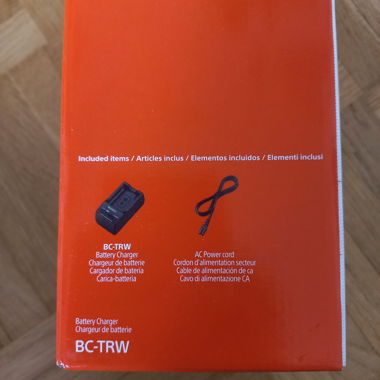 Caricabatterie Sony BC-TRW
