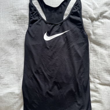 Schwarzes Nike Sport Tanktop