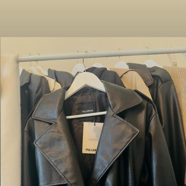 Ledermantel Damen