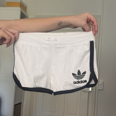 Shorts Adidas blanc/noir S