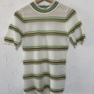 Top in maglia a righe Sandro
