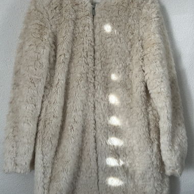 Manteau imitation fourrure Promod beige T36