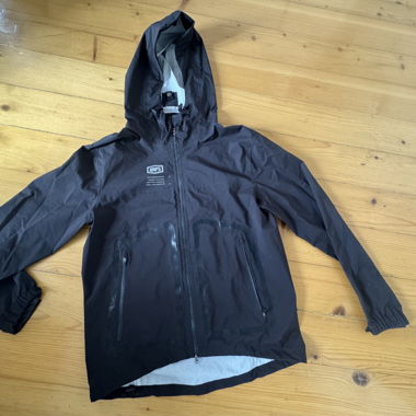Veste de pluie noire M