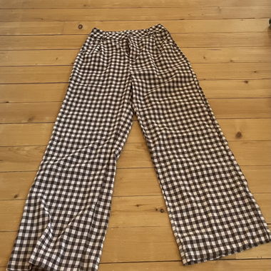 Pantalon à carreaux