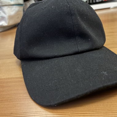 Cap with glasses