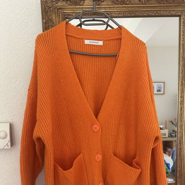 Cardigan orange promod 