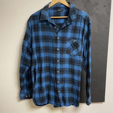 Identic men's checked flannel shirt XXL