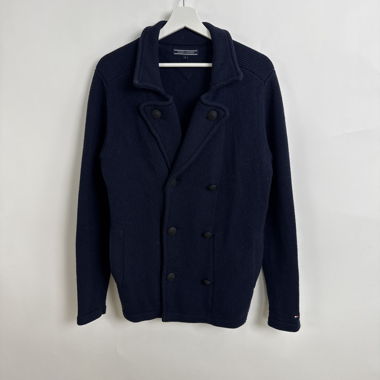 Tommy Hilfiger Navy Knit Jacket