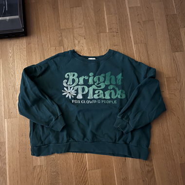 Sweatshirt vert foncé