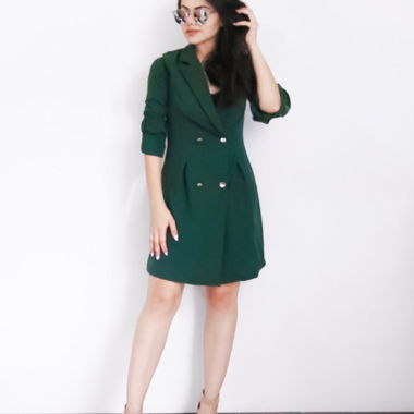 Green dress