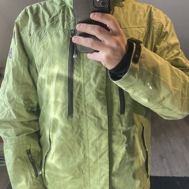 Giacca da sci verde