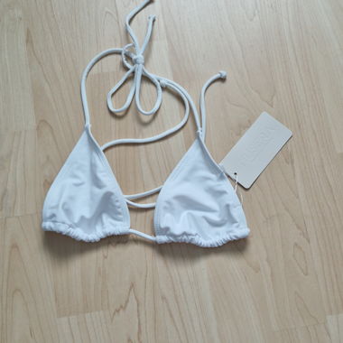 Top per Costume da Bagno Bianco