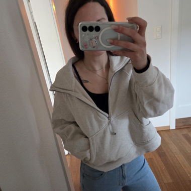 Lululemon Scuba Crop Half Zip