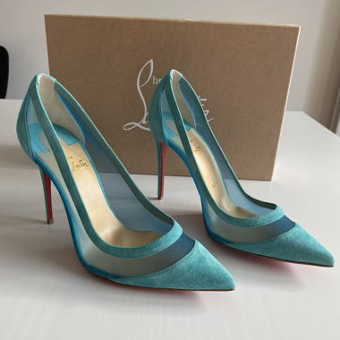 Bellissimo paio di Escarpins / tacchi Christian Louboutin Follies