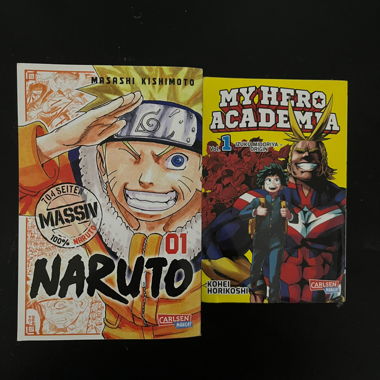 Naruto & My Hero Academia Manga