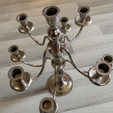 Metal candelabra