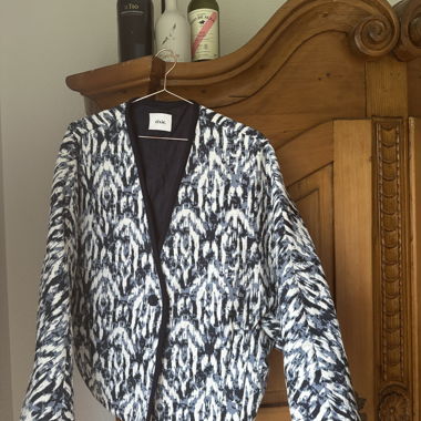 Veste oversize à motifs Dixie