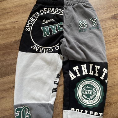 Pantaloni da jogging patchwork