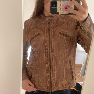 leather jacket