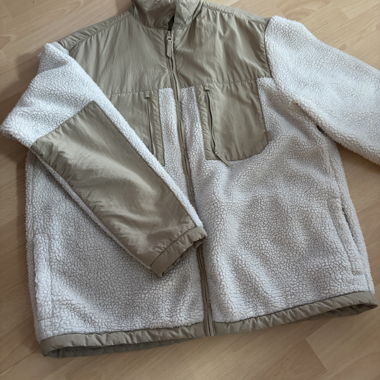 Veste polaire beige H&M Regular Fit XL