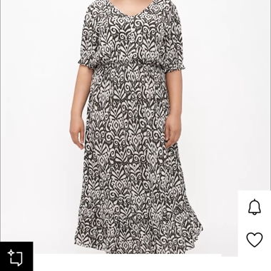 ONLY Pattern Midi Dress
