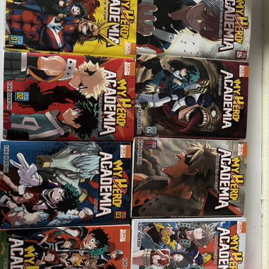 My Hero Academia volume 1-8