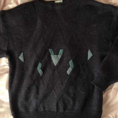  vintage pullover violett