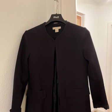 Blazer lang schwarz