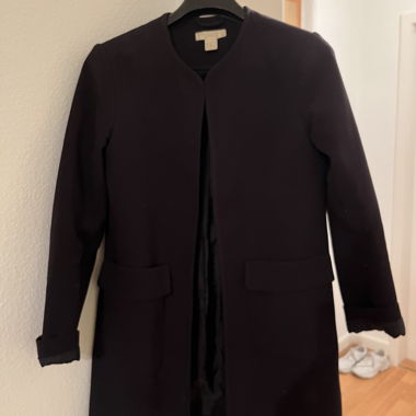 Blazer lang schwarz