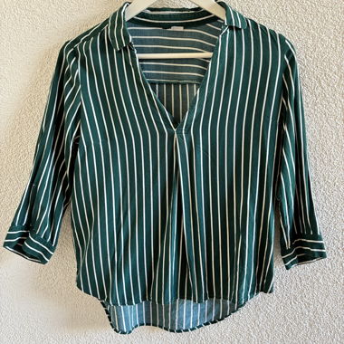 Gestreifte Bluse Gr. 34