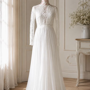 Spitzenbrautkleid