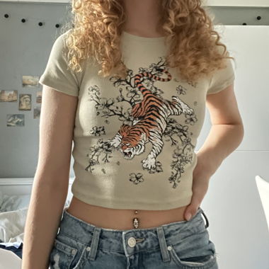 cropped T-shirt