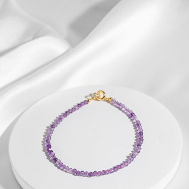 Amethyst Edelstein Armband