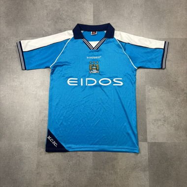 Original Manchester City 1999/01 Maglia - Taglia M