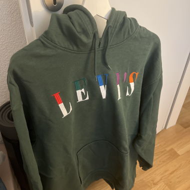 Felpa con cappuccio Levi’s verde