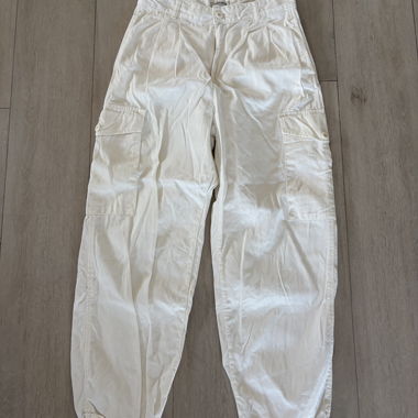 Pantalon cargo Carhartt blanc
