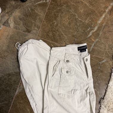 white summer pants