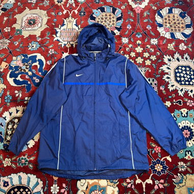Giacca antipioggia Nike blu XL