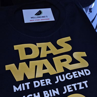 T-Shirt Geburtstag personalisierbar